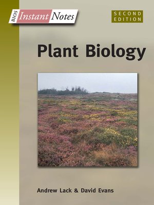 cover image of BIOS Instant Notes in Plant Biology